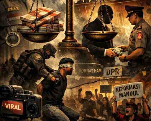 ANTARA PANGKAT DAN KEADILAN: SISTEMIK YANG MENGGAGALKAN REFORMASI PENEGAKAN HUKUM INDONESIA