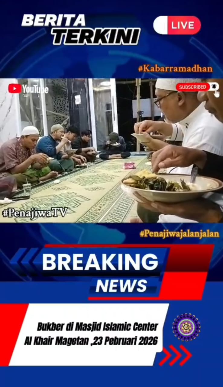 MASJID BARU, SEMANGAT BARU ,BUKBER DI MASJID AL KHAIR MAGETAN