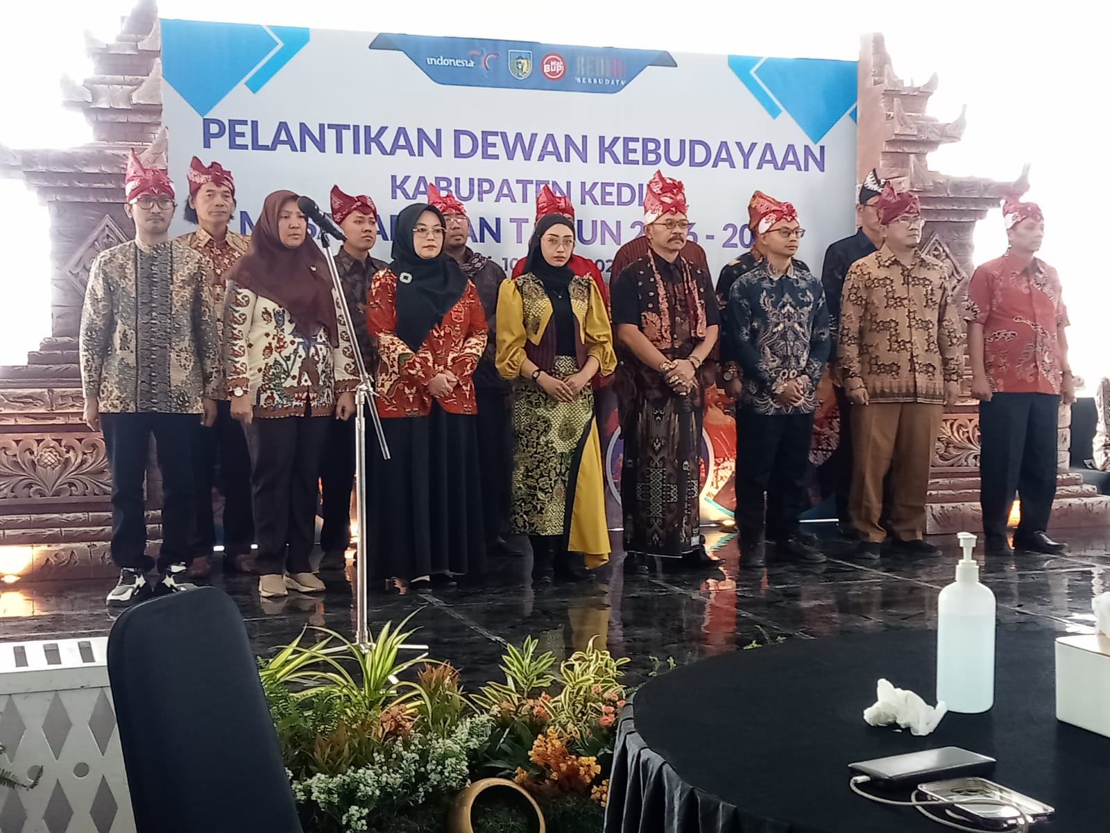 Pelantikan Dewan Kebudayaan Kab Kediri