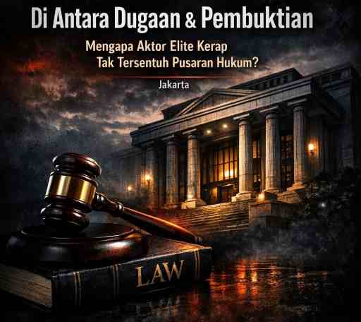 Mengurai Benang Kusut Hukum Elite: Antara Dugaan Publik dan Pembuktian yang Terjal