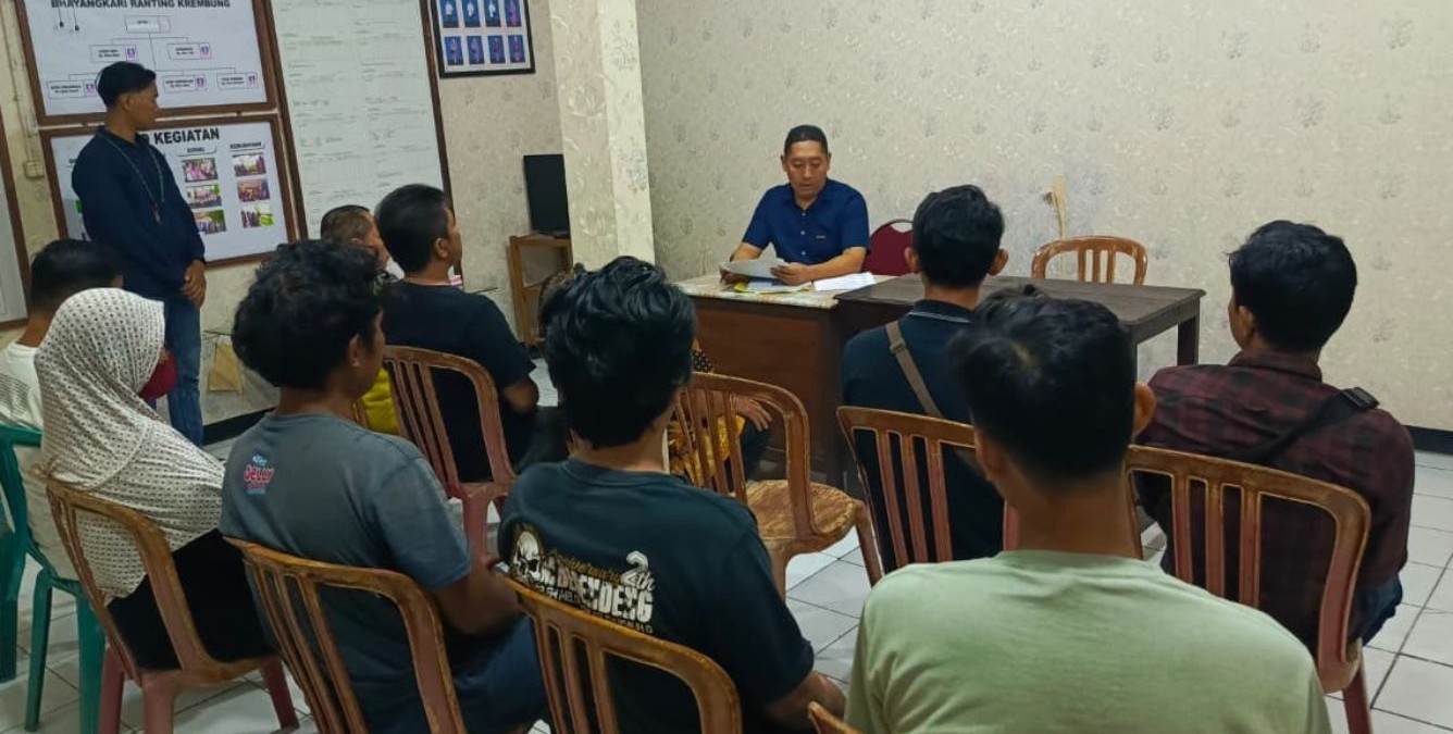 Empat Terduga Judi Online Diamankan Polsek Krembung, Dipulangkan karena Minim Alat Bukti