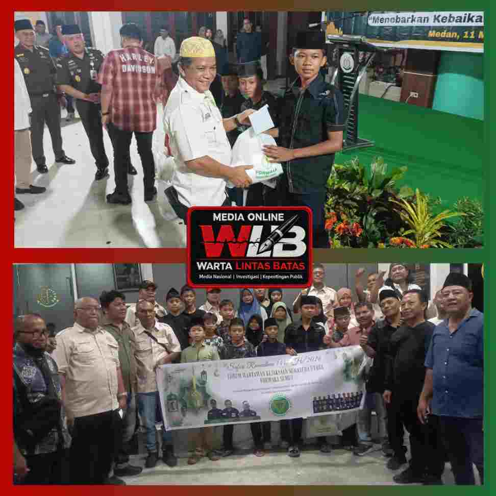 Dipimpin Irfandi, Forwaka Sumut Gelar Safari Ramadhan dan Santuni Anak Yatim di Kejati Sumut