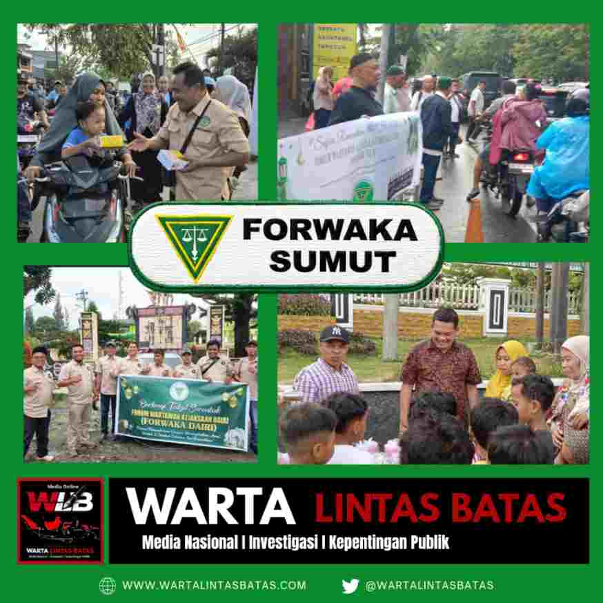 Forwaka Sumut dan Forwaka Kabupaten/Kota Serentak Berbagi Takjil dan Gelar Bukber di Bulan Ramadan